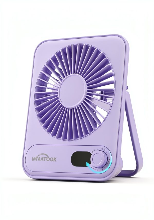 WHATOOK Desk Fan Portable ABS Quiet Cooling Home Office-3