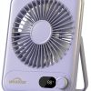 WHATOOK Desk Fan Portable ABS Quiet Cooling Home Office-0