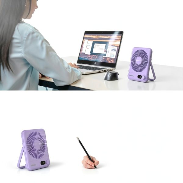 WHATOOK Desk Fan Portable ABS Quiet Cooling Home Office-1
