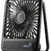Koonie USB Mini Desk Fan 5 Inch 7 Blade USB-C Portable Quiet-0