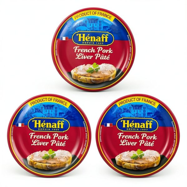 Henaff Pork Liver Pate French Authentic Spreadable Snack-0