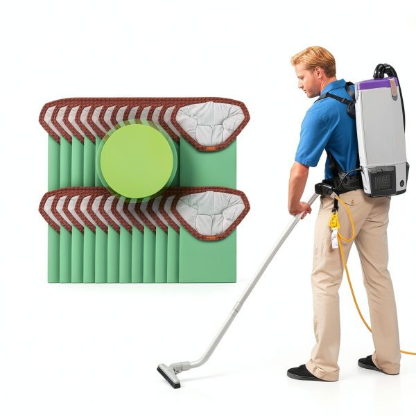 Vacuum Bags LOSKLENO 6Qt Backpack Paper Anti Leak-6