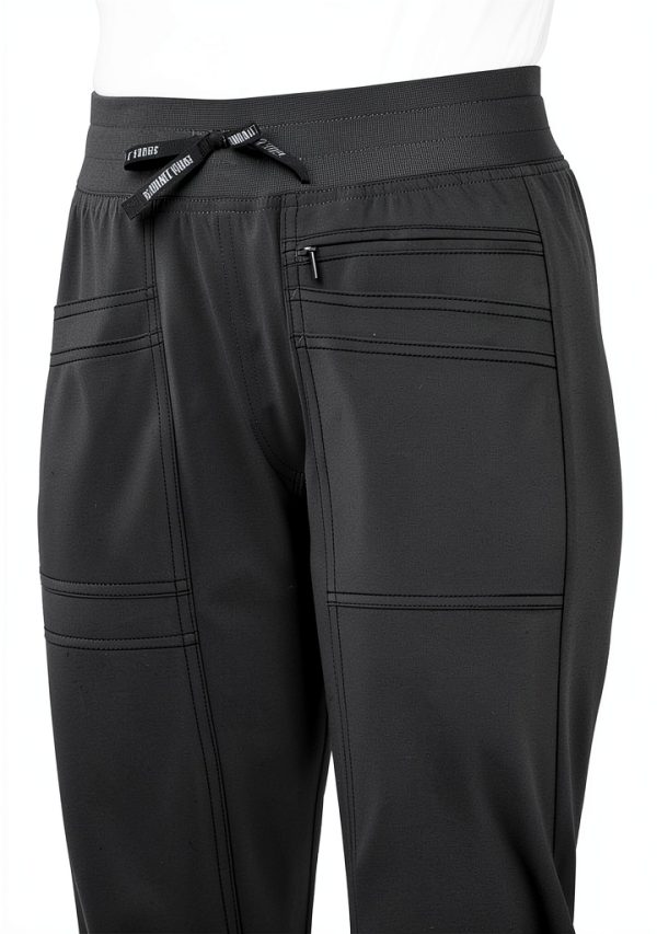 Carhartt Women's Medical Scrub Pants C52910 Slim Leg High Rise Stretch-2