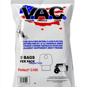 Vacuum Bags Perfect Vacuums VAC 4 5‑Layer HEPA Micro Filtration Bag-0