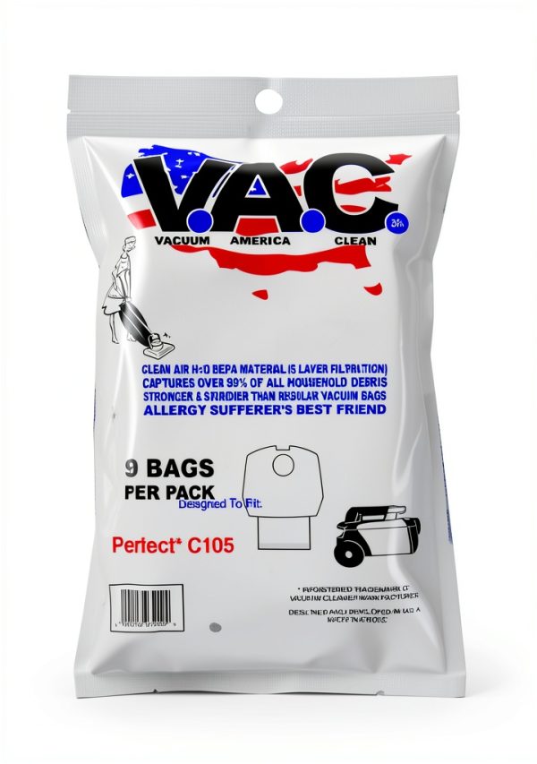 Vacuum Bags Perfect Vacuums VAC 4 5‑Layer HEPA Micro Filtration Bag-0