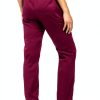 Amazon Essentials Women's Classic Fit Scrub Pants Blue Medium Plum-1