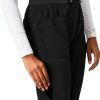 Carhartt Women's Medical Scrub Pants C52910 Slim Leg High Rise Stretch-4
