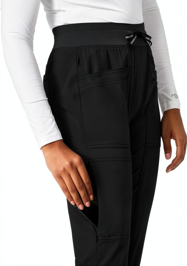 Carhartt Women's Medical Scrub Pants C52910 Slim Leg High Rise Stretch-4
