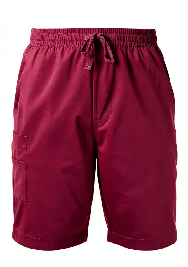 Amazon Essentials Women's Classic Fit Scrub Pants Blue Medium Plum-4