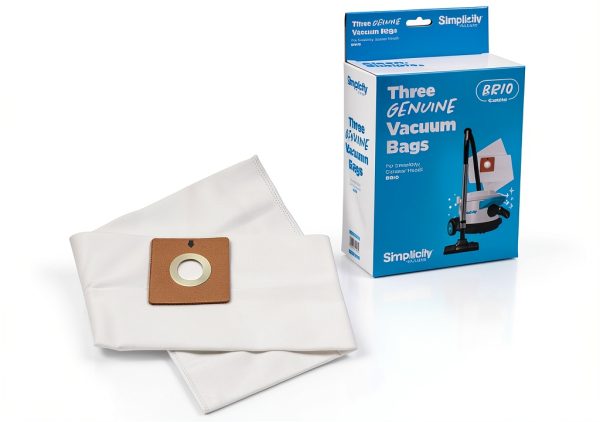 Simplicity Brio Canister Vacuum Replacement Bags XL 3-Pack Model-0