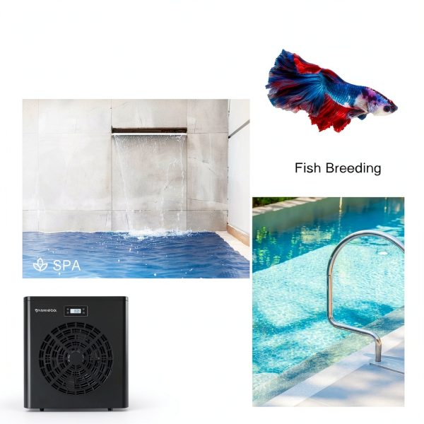 16000BTU Above Ground Pool Heat Pump VARMINPOOL Titanium Heat-8
