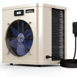Pool Heater Villastar YC-005 16000 BTU 110V Electric Heat Pump-0