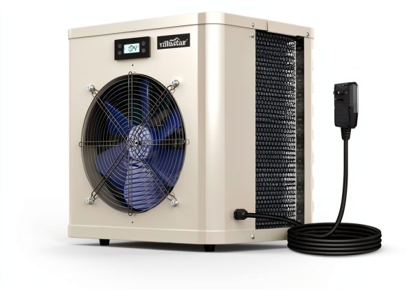 Pool Heater Villastar YC-005 16000 BTU 110V Electric Heat Pump-0